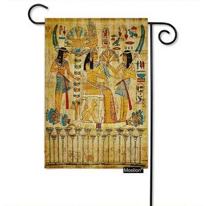 SKU-06-12.5 x 18 Inch Egyptian Garden Flag